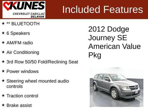 2012 Dodge Journey SE/AVP