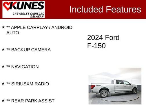 Gray 2024 Ford F-150 XLT