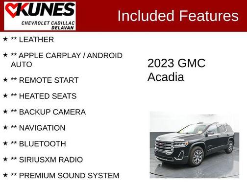 2023 GMC Acadia SLT