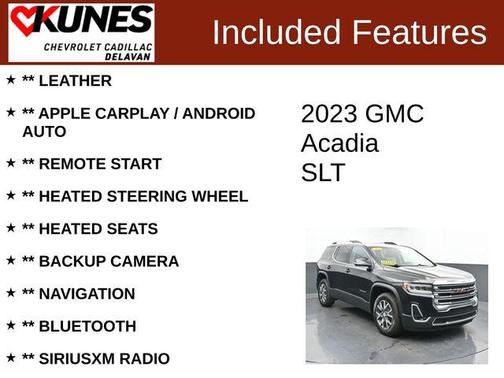 2023 GMC Acadia SLT