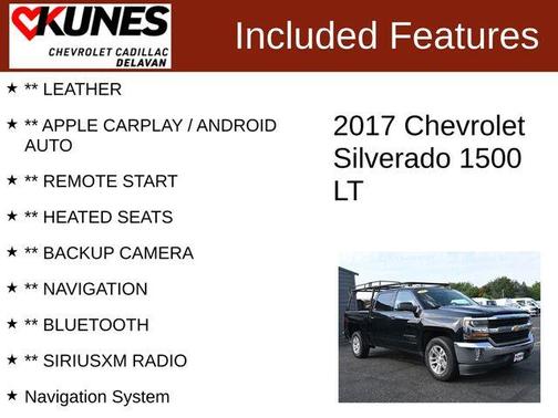2017 Chevrolet Silverado 1500 1LT
