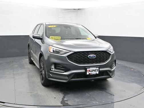 Gray Metallic 2024 Ford Edge ST Line