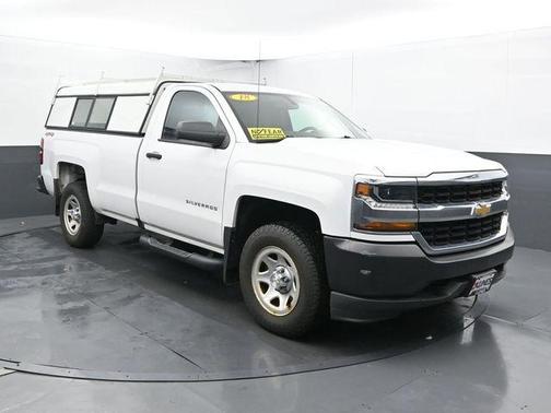 Summit White 2018 Chevrolet Silverado 1500 WT
