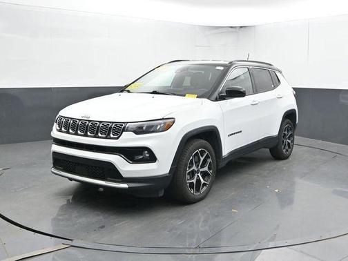 Bright White Clearcoat 2025 Jeep Compass Limited