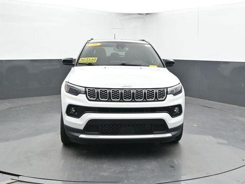 Bright White Clearcoat 2025 Jeep Compass Limited