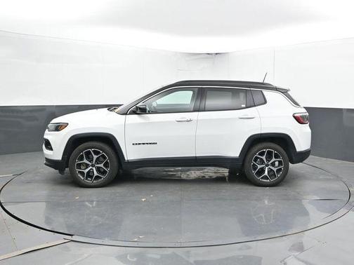 Bright White Clearcoat 2025 Jeep Compass Limited