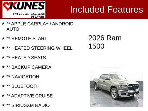 Canyon 2026 RAM 1500 Big Horn/Lone Star