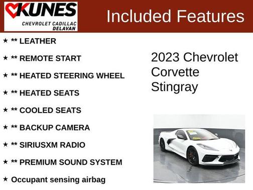 2023 Chevrolet Corvette Stingray w/3LT