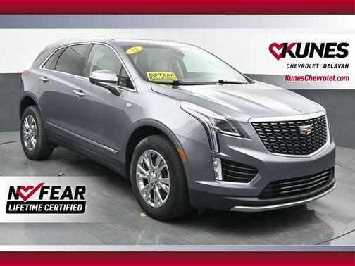 Satin Steel Metallic 2021 Cadillac XT5 Premium Luxury
