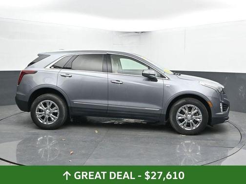 Satin Steel Metallic 2021 Cadillac XT5 Premium Luxury