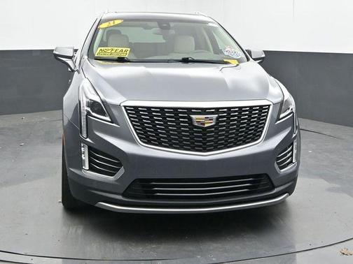 Satin Steel Metallic 2021 Cadillac XT5 Premium Luxury