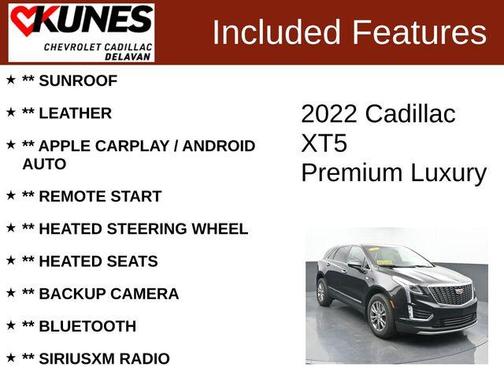 2022 Cadillac XT5 Premium Luxury