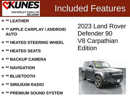 2023 Land Rover Defender 90 Carpathian Edition