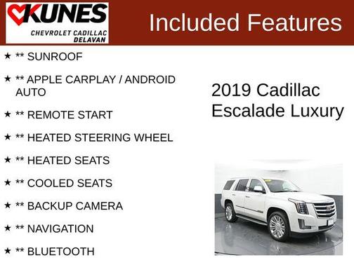 2019 Cadillac Escalade Luxury