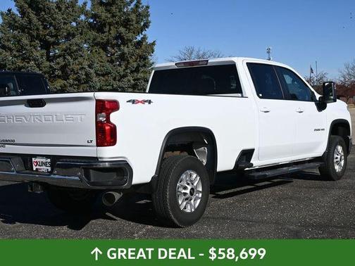 Summit White 2025 Chevrolet Silverado 2500 LT