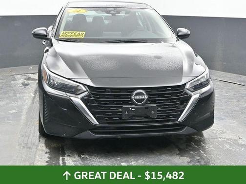 Black 2024 Nissan Sentra SV