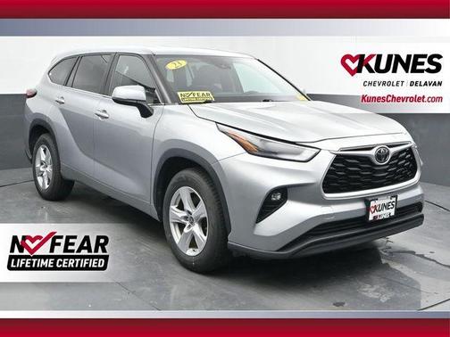 Celestial Silver Metallic 2023 Toyota Highlander LE