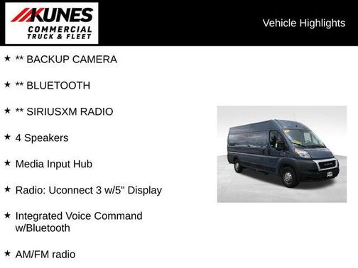 2019 RAM ProMaster 3500 High Roof