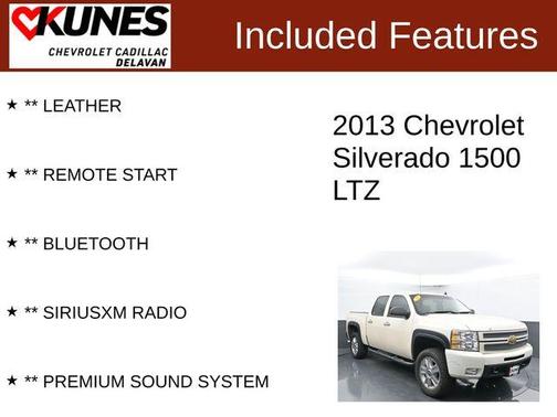 2013 Chevrolet Silverado 1500 LTZ