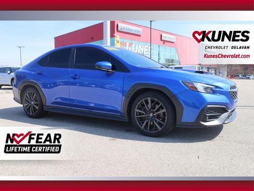 World Rally Blue Pearl 2023 Subaru WRX Premium