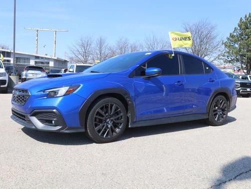 World Rally Blue Pearl 2023 Subaru WRX Premium