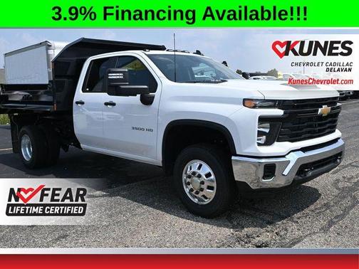 Summit White 2025 Chevrolet Silverado 3500 WT