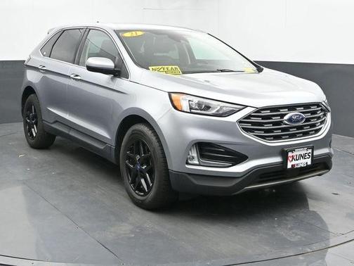 Silver Metallic 2021 Ford Edge SEL