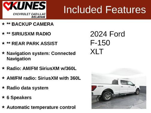 White 2024 Ford F-150 XLT