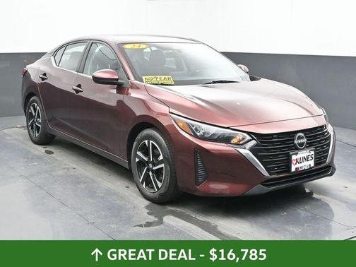 Rosewood Metallic 2024 Nissan Sentra SV