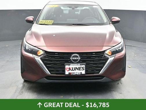 Rosewood Metallic 2024 Nissan Sentra SV