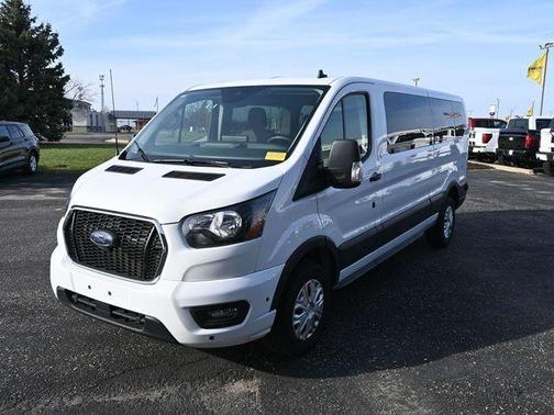 Oxford White 2024 Ford Transit-350 XLT