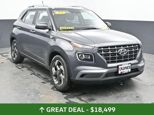 Gray 2023 Hyundai VENUE Limited
