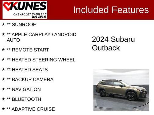 2024 Subaru Outback Onyx Edition XT