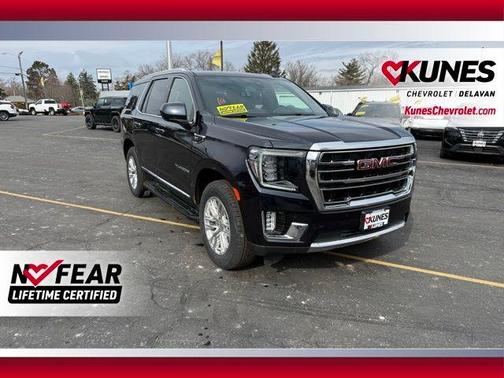 Midnight Blue Metallic 2022 GMC Yukon SLT