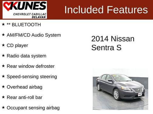Amethyst Gray 2014 Nissan Sentra S