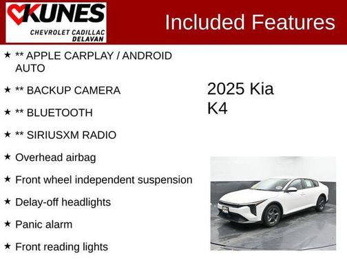 Snow White Pearl 2025 Kia K4