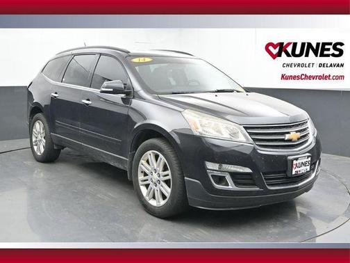 Black Granite Metallic 2014 Chevrolet Traverse 1LT