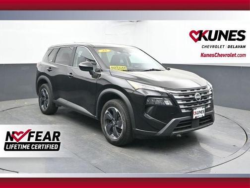 Black 2025 Nissan Rogue SV