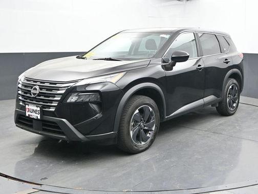Black 2025 Nissan Rogue SV