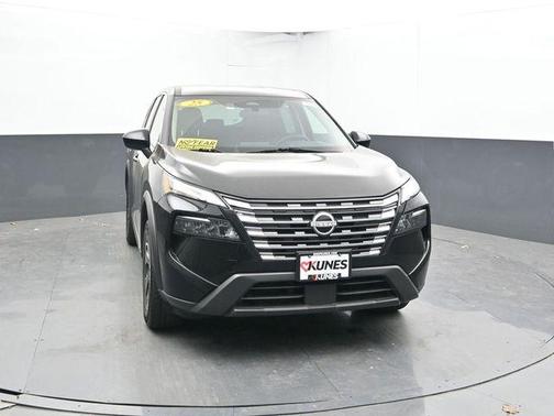 Black 2025 Nissan Rogue SV