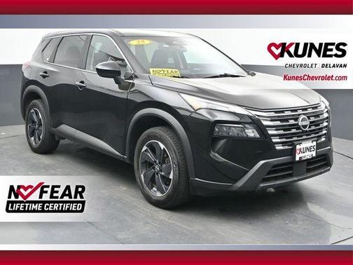 Black 2025 Nissan Rogue SV