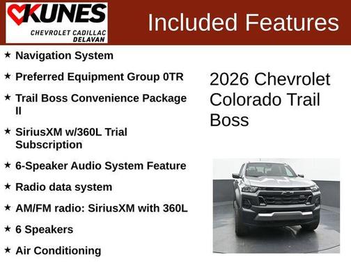 2026 Chevrolet Colorado Trail Boss