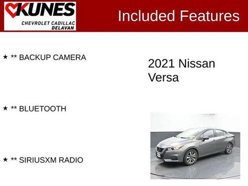 2021 Nissan Versa 1.6 SV