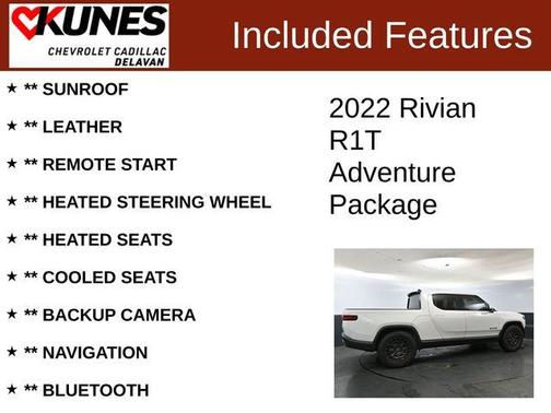 2022 Rivian R1T Adventure Package