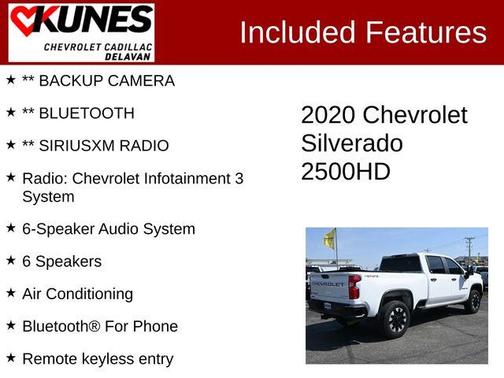 2020 Chevrolet Silverado 2500 Custom