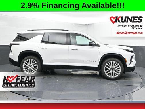 Summit White 2026 Chevrolet Traverse LT