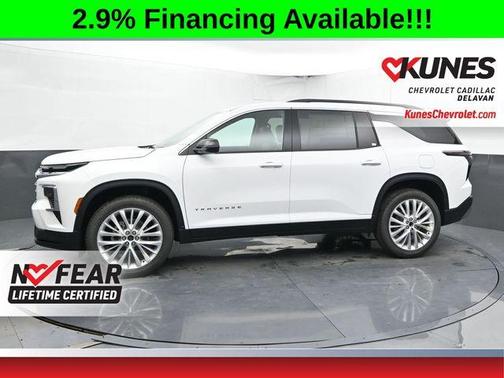 Summit White 2026 Chevrolet Traverse LT