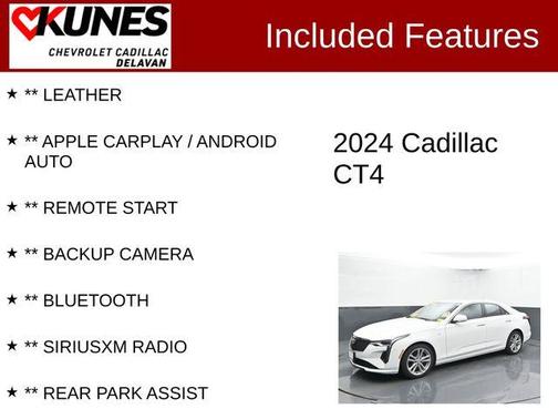 2024 Cadillac CT4 Luxury