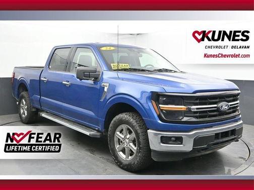 Blue 2024 Ford F-150 XLT