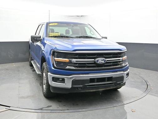 Blue 2024 Ford F-150 XLT